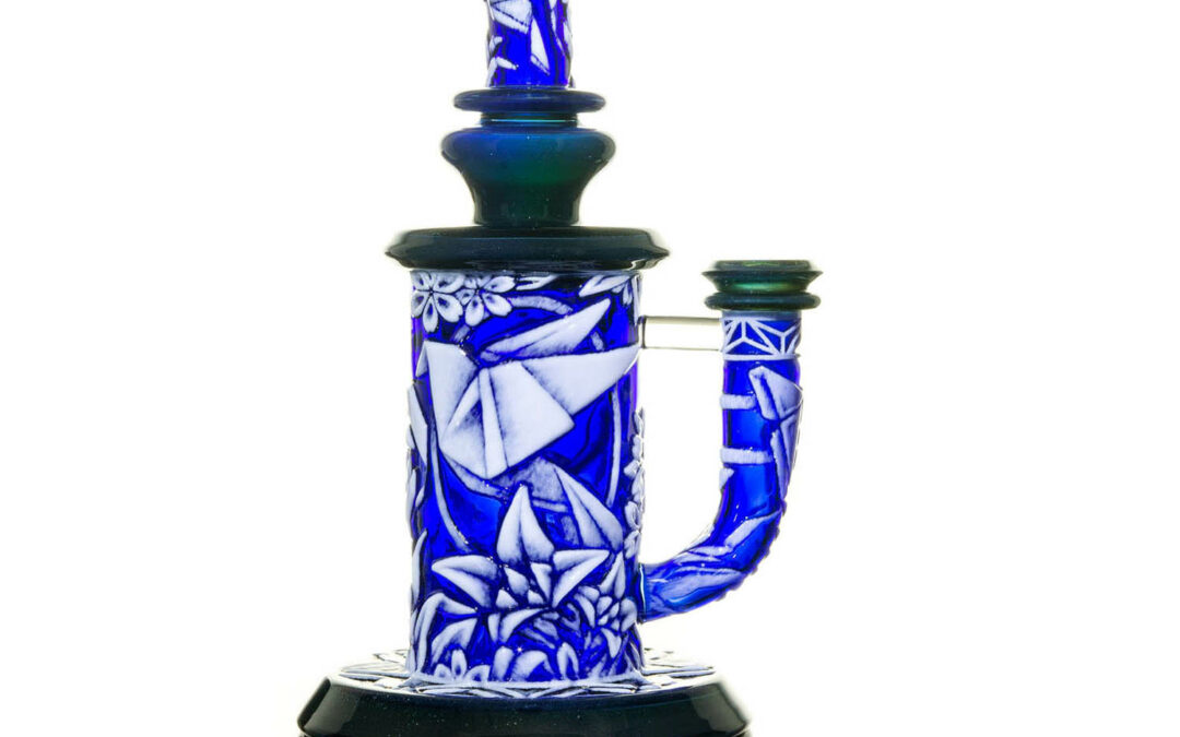 Xodas ゴブレット Goblet ボロシリケイトガラス　S-Tripper The Fold
