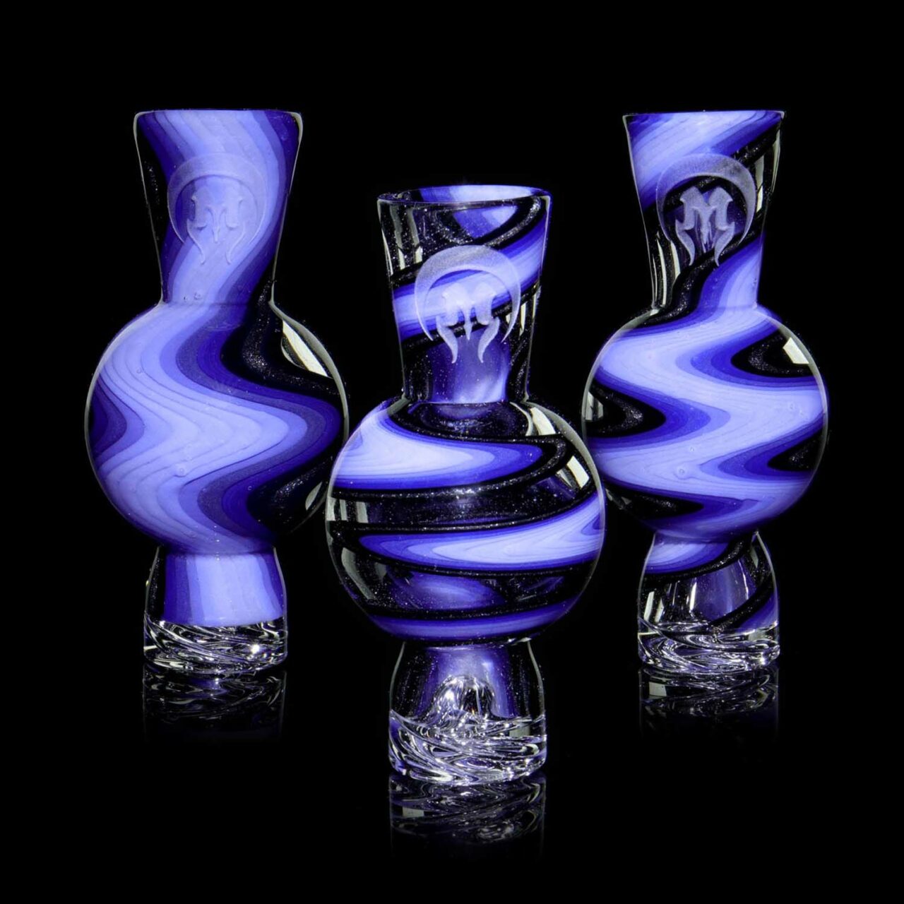 "Portal" Bubble Spin Cap Mothership Glass Official