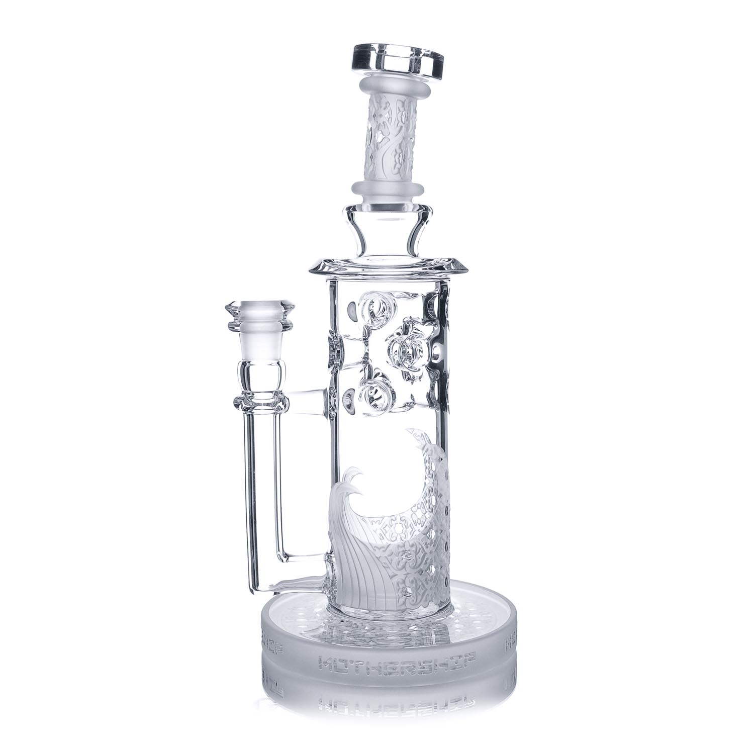 mothership glass straight fab functional glass art