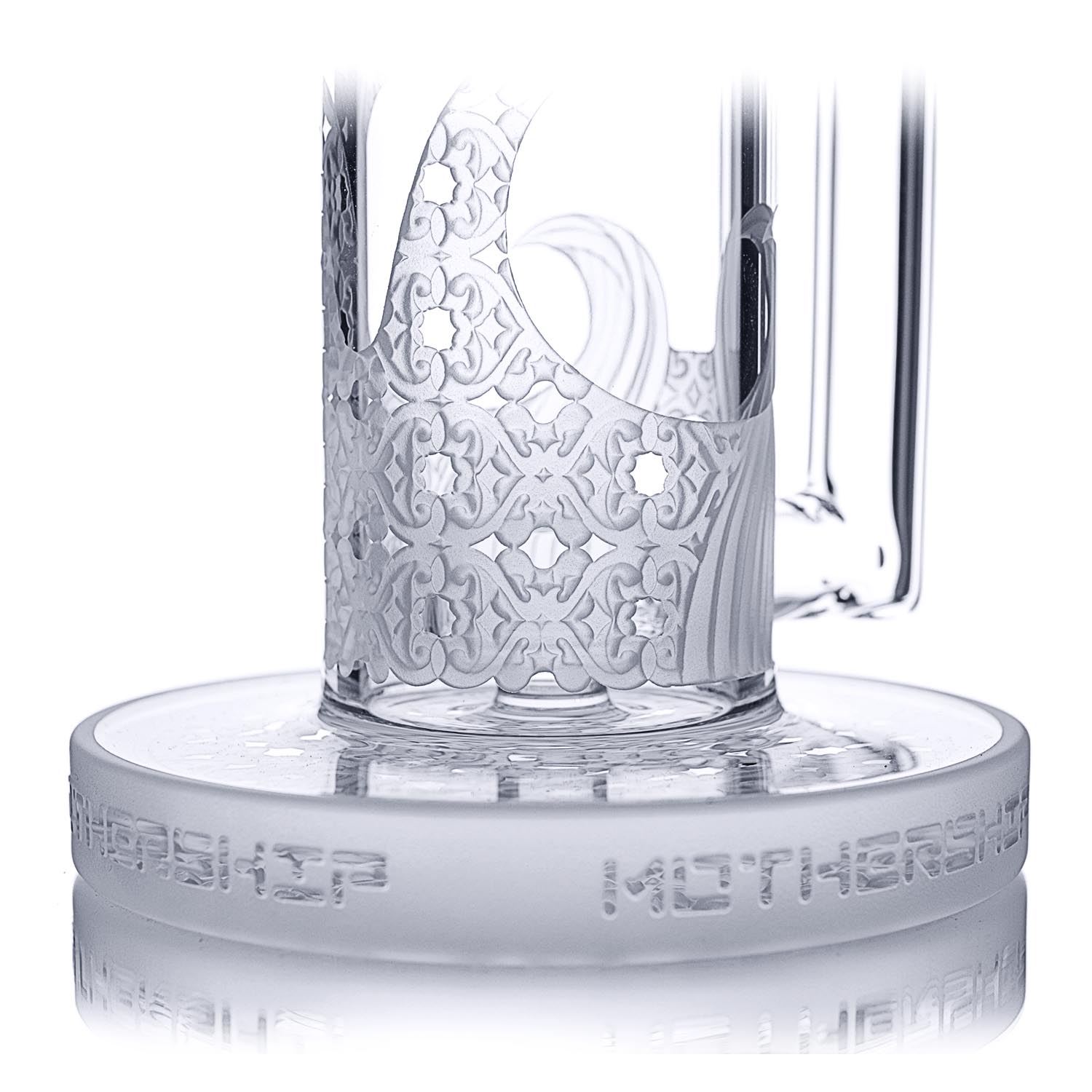 mothership glass straight fab functional glass art