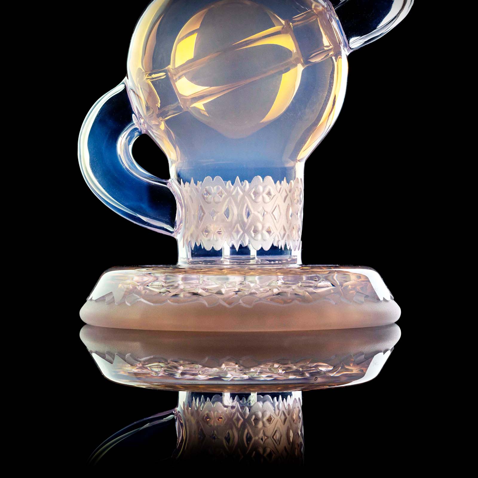 Cherry Blossom Micro Ball Rig - Mothership Glass | Official