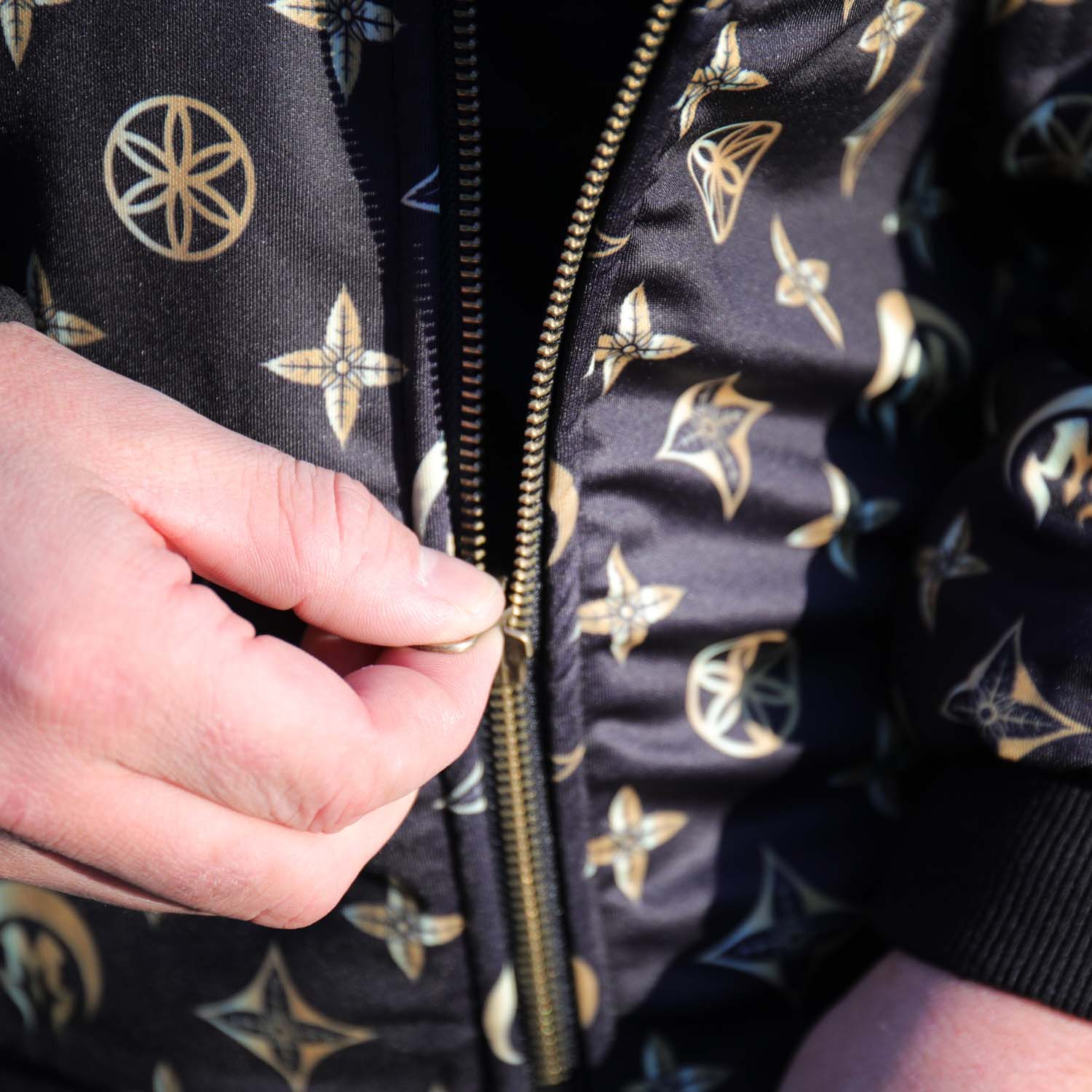 mothership glass reversible hoodie clothing