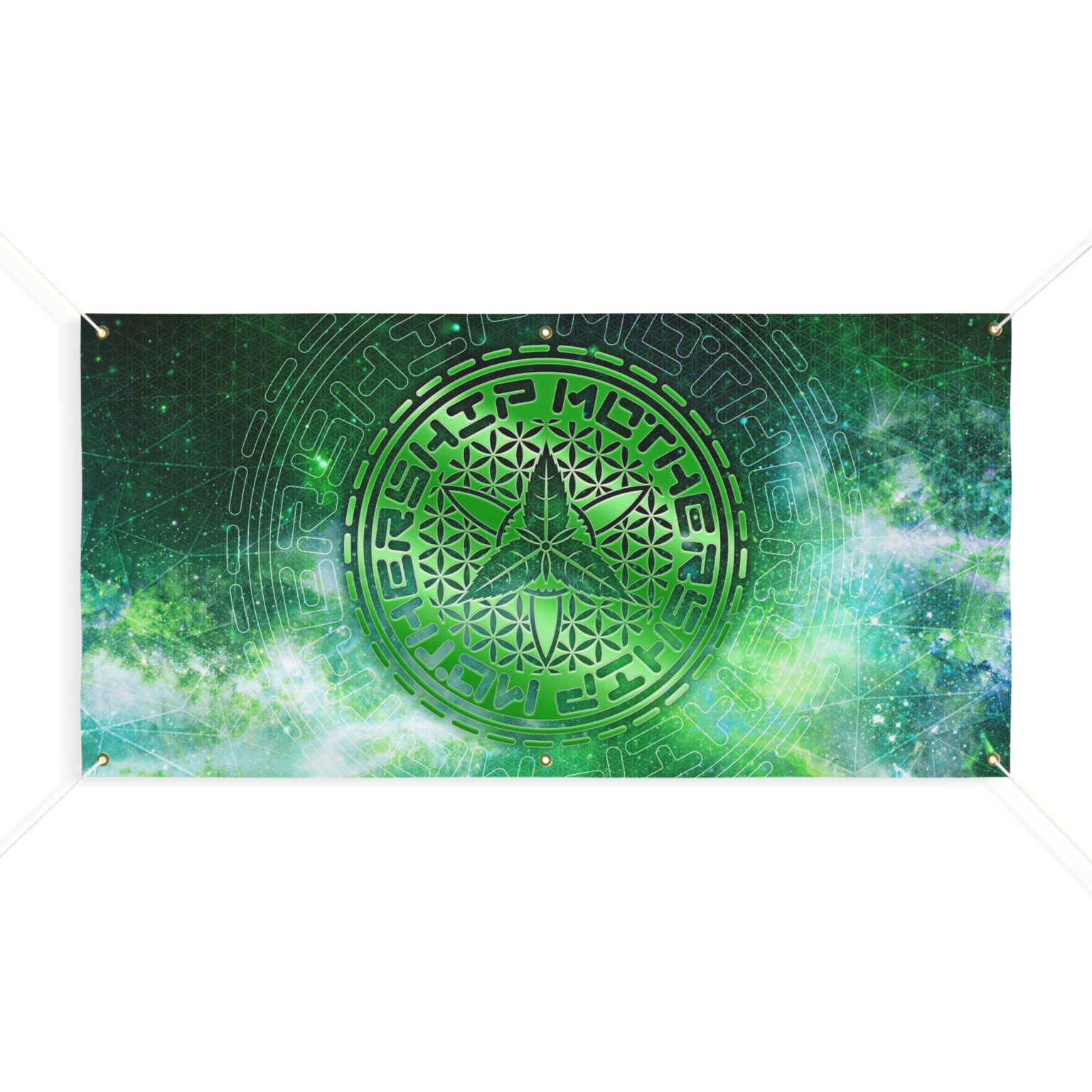 Green Galaxy Banner