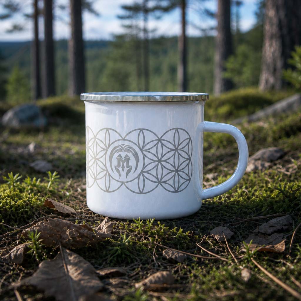 Mothership Enamel Mug